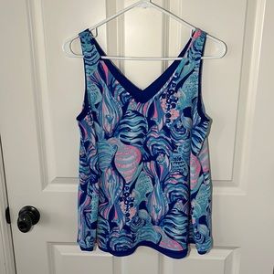 Lilly Pulitzer REVERSIBLE tank top (SIZE:Medium)